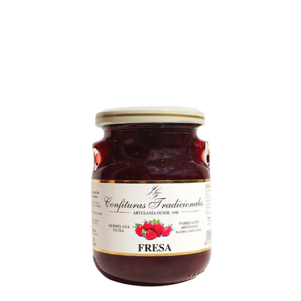 Frasco mermelada de fresas