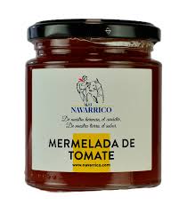 Frasco mermelada de tomate
