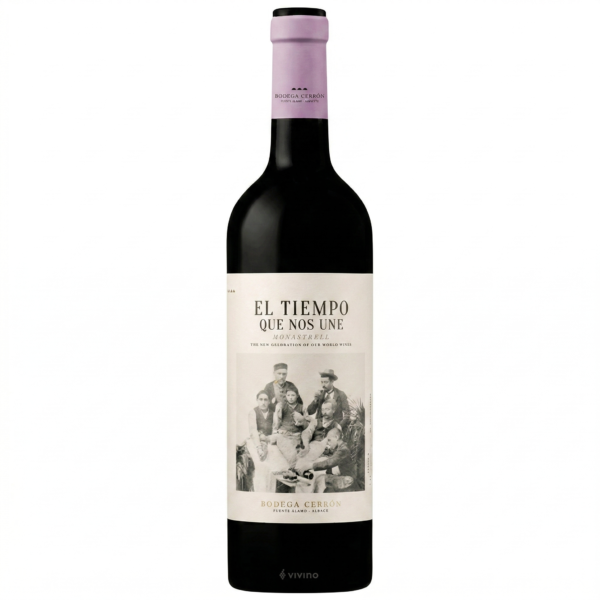 Bodega Cerrón "El tiempo que nos une" – Uva: Monastrell.