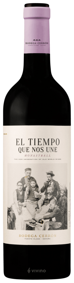 Bodega Cerrón "El tiempo que nos une" – Uva: Monastrell.