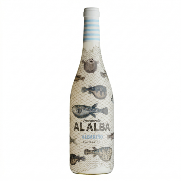 Navegando al Alba – Uva: Albariño.
