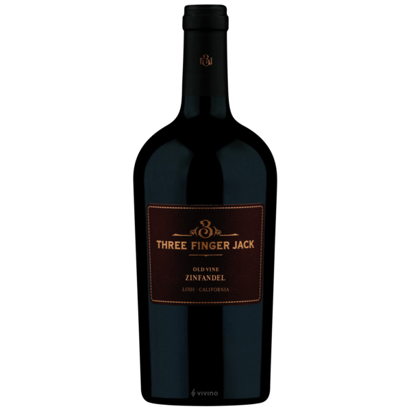 Three Finger Jack "Old Vine" 2020 – Uva: Zinfandel.
