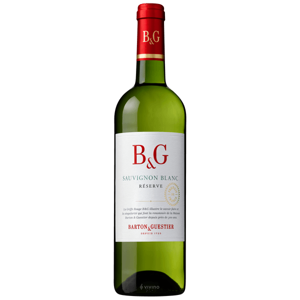 B&G Sauvignon Blanc 2024 (Francia) – Uva: Sauvignon Blanc.