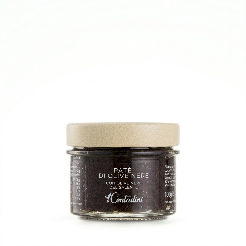 Pate Di Olive Nere I Contadini 100gr