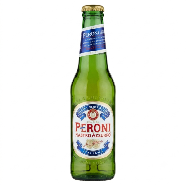 Cerveza Peroni Nastro Azzurro - Premium Lager Italiana