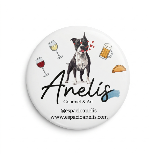 Broche Personalizado "Anelis Gourmet & Art"