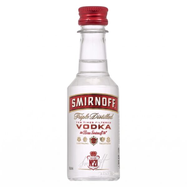 Vodka Smirnoff No. 21 - Miniatura (50 ml / 5 cl)