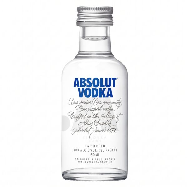Vodka Absolut Original - Miniatura (50 ml / 5 cl)