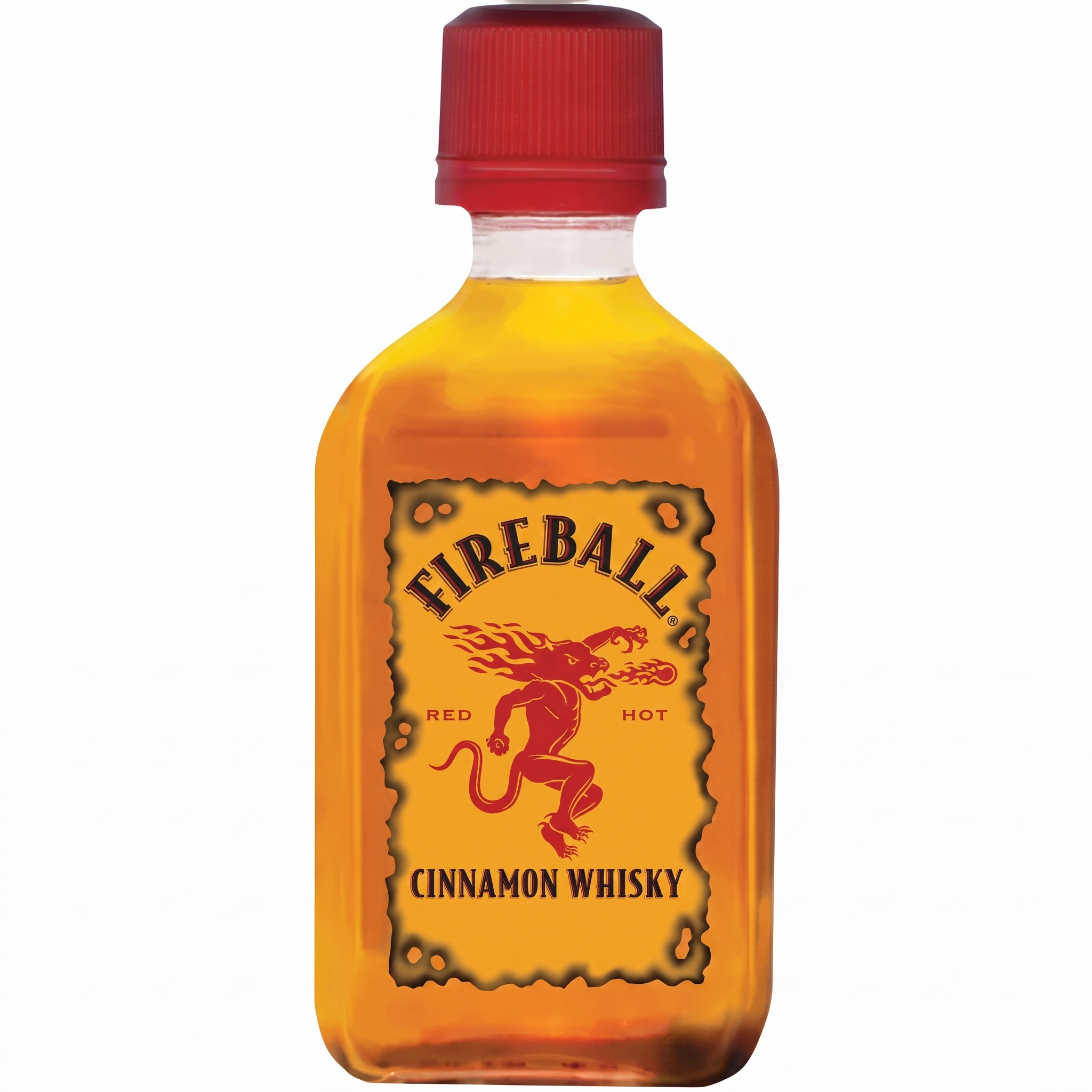 Licor de Whisky Fireball Cinnamon - Miniatura (50 ml)